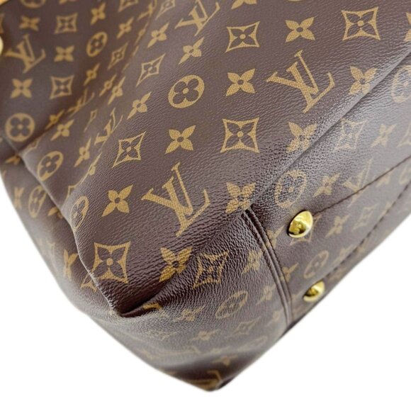 Louis Vuitton  Artsy MM NM Monogram Canvas Shoulder Bag Brown - Picture 7 of 16